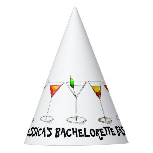 Chapeaux De Fêtes Martini Cosmo Cocktail Bachelorette Bash Party