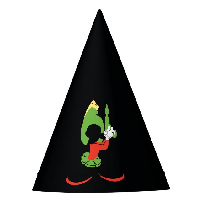 Chapeaux De Fêtes MARVIN MARTIAN™ Silhouette avec Raygun (Devant)