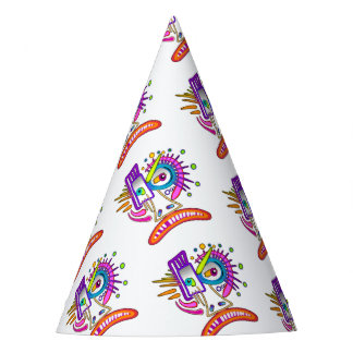 CHAPEAUX DE FÊTES MÉÉMOGIE EMOJI DE TRIBAL FROWNIE