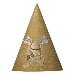 Chapeaux De Fêtes Mélangeur en béton beige