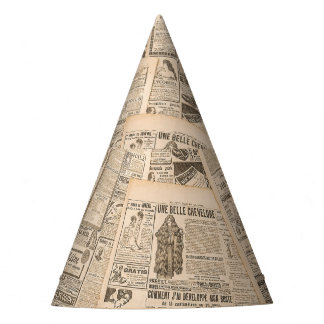 Chapeaux De Fêtes Mode antique : Pages publicitaires de journaux