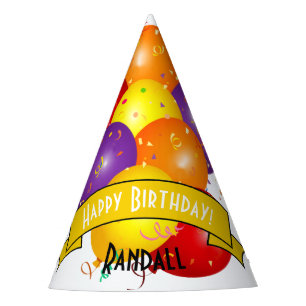 Chapeaux De Fêtes Modèle coloré de paquet de ballon de joyeux