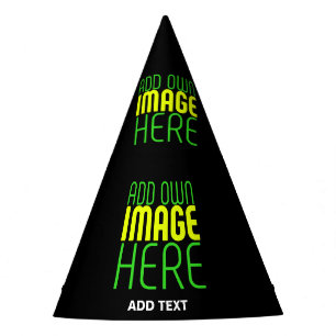 CHAPEAUX DE FÊTES MODÈLE DE TEXTE D'IMAGE NOIRE SIMPLE ET MODERNE
