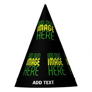 CHAPEAUX DE FÊTES MODÈLE DE TEXTE D'IMAGE NOIRE SIMPLE ET MODERNE