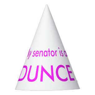 Chapeaux De Fêtes Mon sénateur est un casquette de cancre