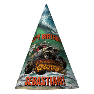 Chapeaux De Fêtes Monster Jam - Anniversaire de la Malédiction des P