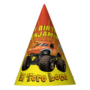 Chapeaux De Fêtes Monster Jam - Anniversaire El Toro Loco