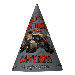 Chapeaux De Fêtes Monster Jam - Monster Mutt Anniversaire