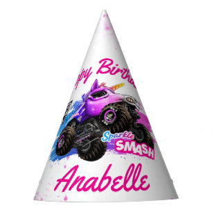 Chapeaux De Fêtes Monster Jam - Sparkle Smash Anniversaire