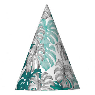 Chapeaux De Fêtes Monstera Duo Tone : Tropiques minimes