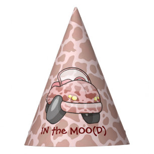Chapeaux De Fêtes Moo Car