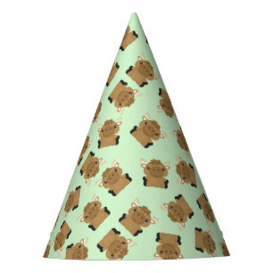 Chapeaux De Fêtes Moose Birday Party Green