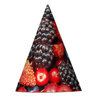 Chapeaux De Fêtes Mosaïque Arrière - plan Berry-Fresh