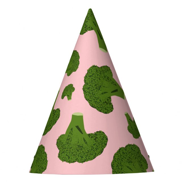 Chapeaux De Fêtes Motif Broccoli (Devant)