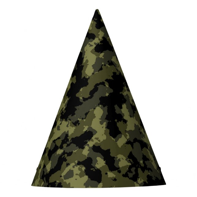 Chapeaux De Fêtes Motif Camo (Devant)