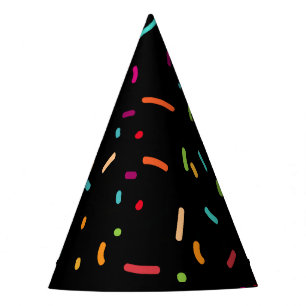 Chapeaux De Fêtes Motif Colorfull Élégant Été Vintage