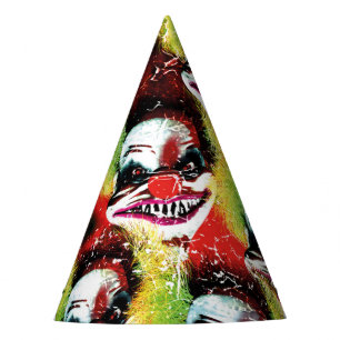 Chapeaux De Fêtes motif de clown d'horreur déplaisant