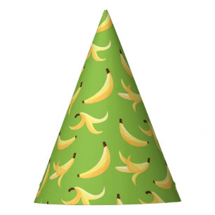 Chapeaux De Fêtes Motif de fête drôle de jeux de mots sur la banane,