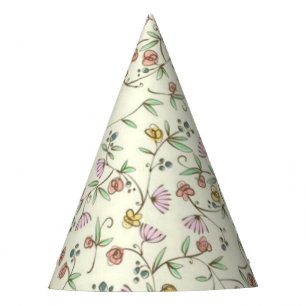 Chapeaux De Fêtes Motif de fleurs