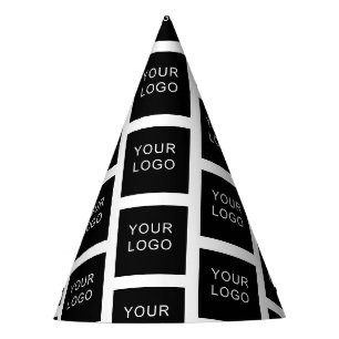 Chapeaux De Fêtes Motif de logo d'entreprise moderne et personnalisa