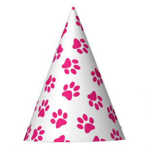 Chapeaux De Fêtes Motif De Pailles, Paniers De Chien, Pailles Roses