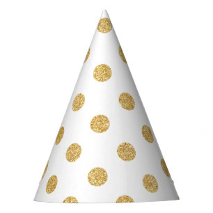 Chapeaux De Fêtes Motif de pois élégant de parties scintillantes