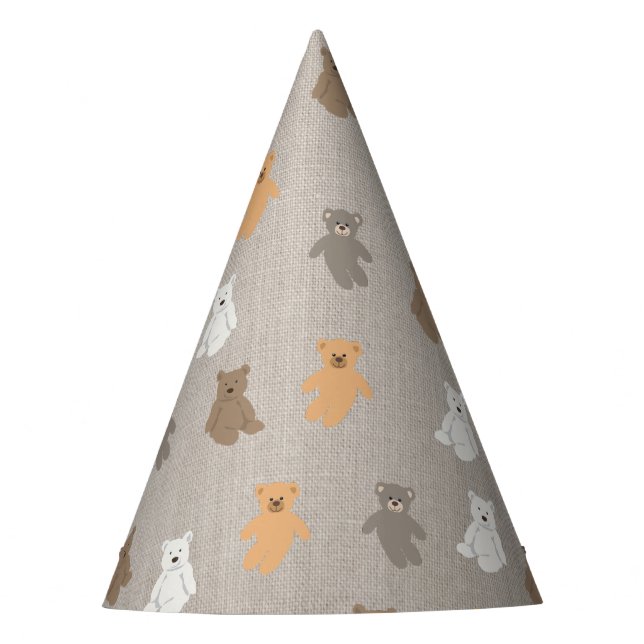 Chapeaux De Fêtes Motif d'ours mou (Devant)