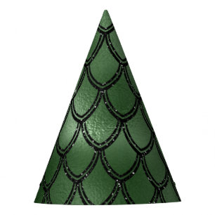 Chapeaux De Fêtes Motif du serpent serpent vert