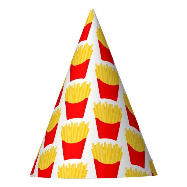 Chapeaux De Fêtes Motif français Fries (Devant)