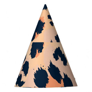 Chapeaux De Fêtes Motif Leopard : Amusant Design sans Seamless