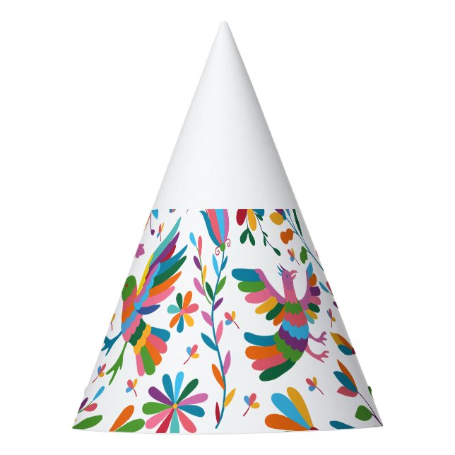Chapeaux De Fêtes Motif lumineux à l'ottomi mexicain (Devant)