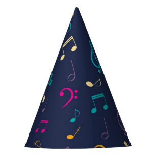 Chapeaux De Fêtes Motif musical