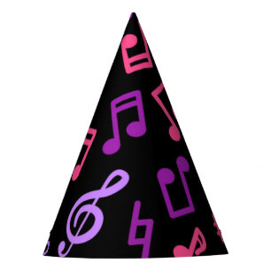 Chapeaux De Fêtes Motif musical