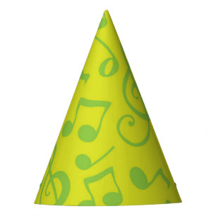 Chapeaux De Fêtes Motif musical