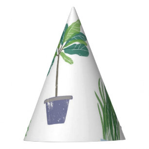 Chapeaux De Fêtes motif plante