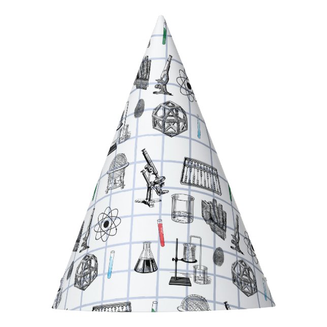 Chapeaux De Fêtes Motif scientifique en chimie scientifique (Devant)