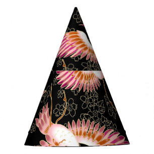 Chapeaux De Fêtes Motif traditionnel japonais kimono Motifs