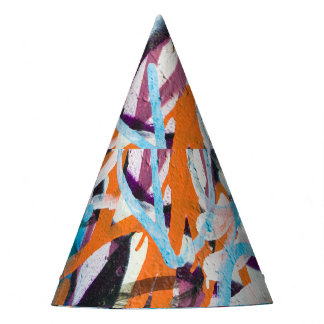 Chapeaux De Fêtes Mur de béton patiné, texture grungy.