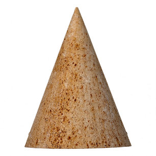 Chapeaux De Fêtes Mur en fer rouillé, détail de texture.