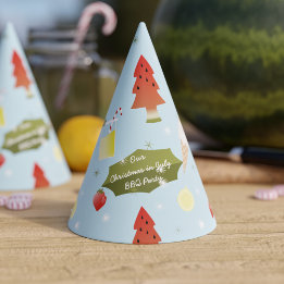 Chapeaux De Fêtes Noël mignon en juillet Été BBQ Casquette de fête