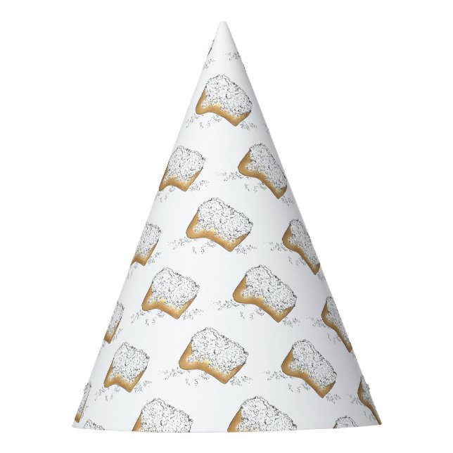 Chapeaux De Fêtes NOLA Nouvelle-Orléans Louisiane LA Beignet Pâtisse (Devant)