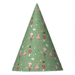 Chapeaux De Fêtes Nom personnalisé Nutcracker Ballet Ballerina Noël
