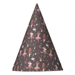 Chapeaux De Fêtes Nom personnalisé Nutcracker Ballet Ballerina Noël