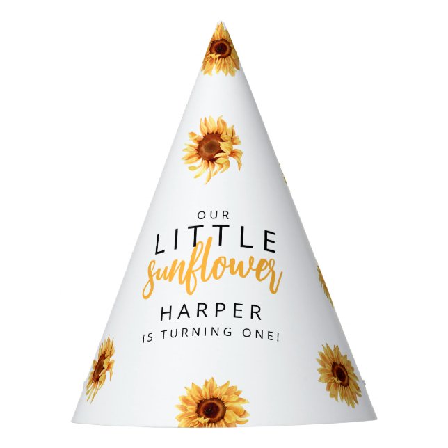 Chapeaux De Fêtes Notre Papier D'Enveloppement De Petite Tournesol (Devant)