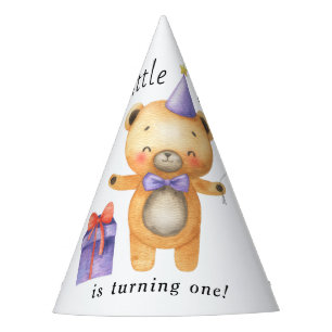Chapeaux De Fêtes Notre petit ours fête son premier anniversaire