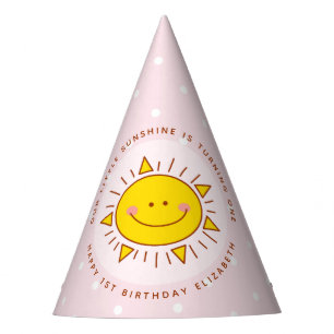 Chapeaux De Fêtes Notre Petit Soleil tourne à l'Anniversaire d'une f
