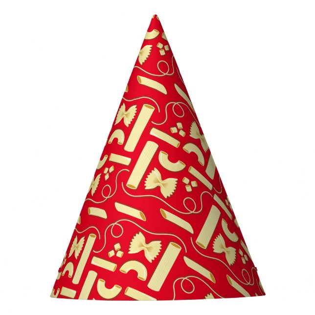 Chapeaux De Fêtes Nouilles Pasta Enfant 1er Anniversaire fête Italie (Devant)
