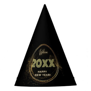 Chapeaux De Fêtes Nouvel An modifiable personnalisé