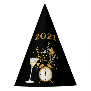 Chapeaux De Fêtes Nouvel An noir 2021