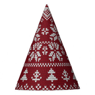 Chapeaux De Fêtes Nuit, Noël, écureuils, motif vintage.